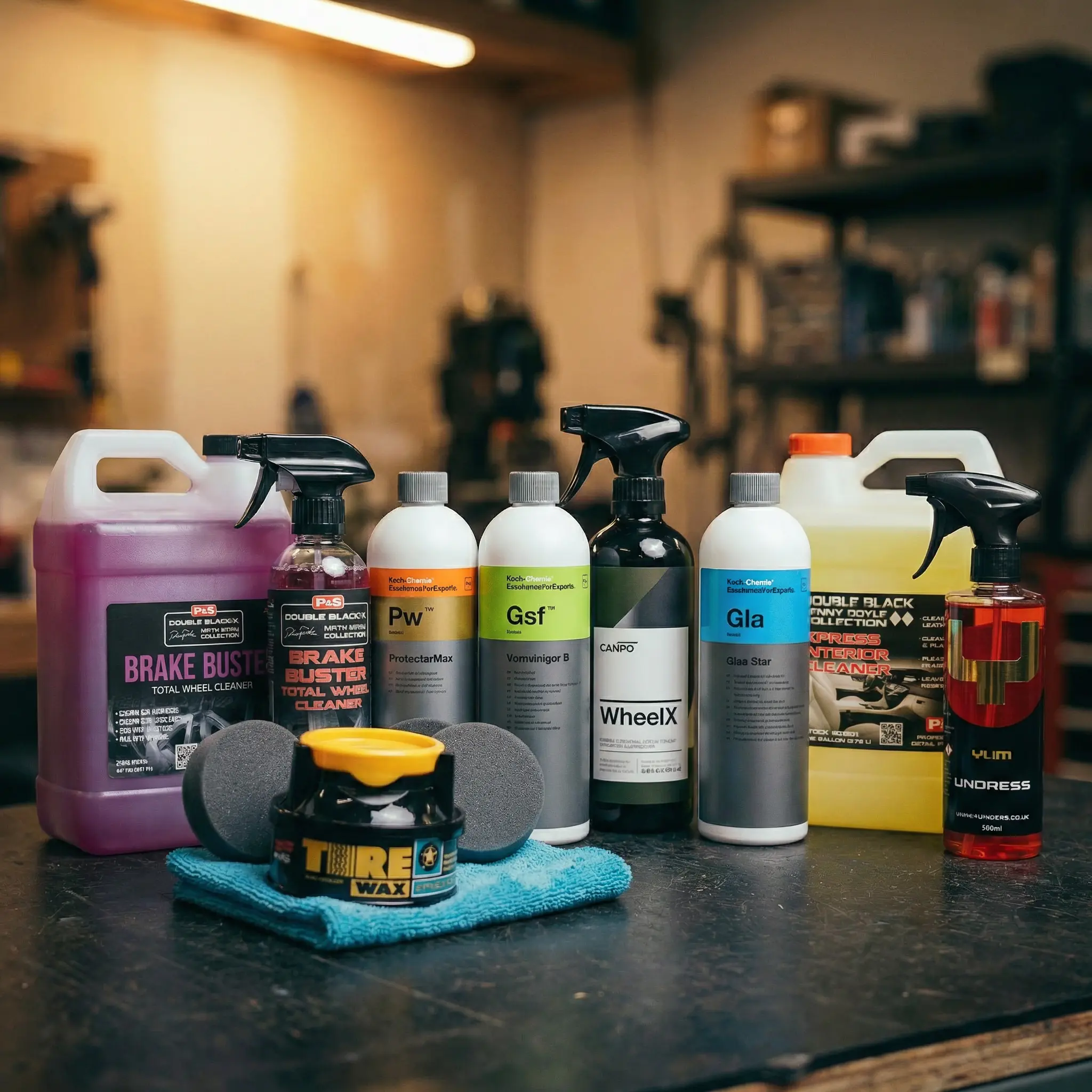 Professionele auto detailing producten